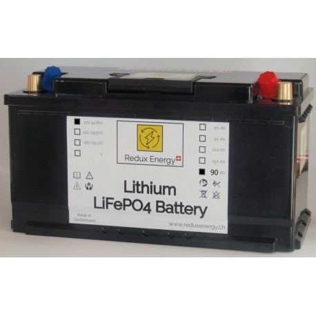 LiFePO4 Lithium Batterie 12V 90Ah