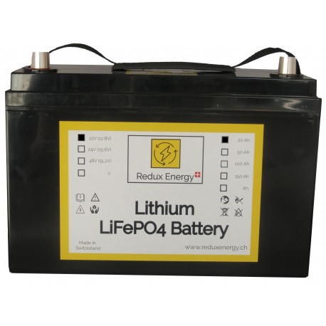 LiFePO4 Lithium Batterie 12V 20Ah